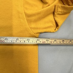 U.S. Navy Shirt Mens L Yellow Military PT Gym Casual USA