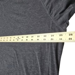 Four Laps Shirt Men’s Navy Blue Performance Wool Blend Level Tech Tee Size XXL