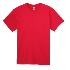Gildan Adult Heavy Cotton 5.3 oz. Taped Neck Pocket T-Shirt Medium (M)