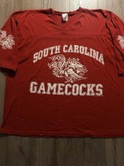 VINTAGE 80s University of South Carolina Gamecocks USC sports Jersey LOGO 7