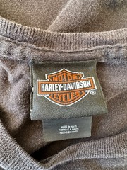 Harley Davidson DUBAI UAE Black Skull Motorcycle Tee Mens XXL