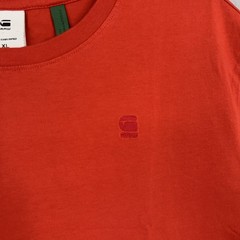 G Star RAW Shirt Mens XL Red Organic Cotton Sustainable Casual Tee Street Urban