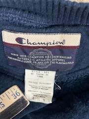 Champion Pullover Henley T-Shirt Mens XLBT Regular Fit Ribbed Cuff Sleeve Blue