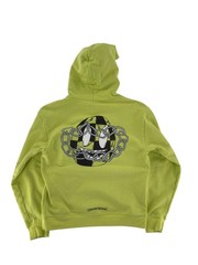 Size M Chrome Hearts Matty Boy Link Hoodie Lime Green