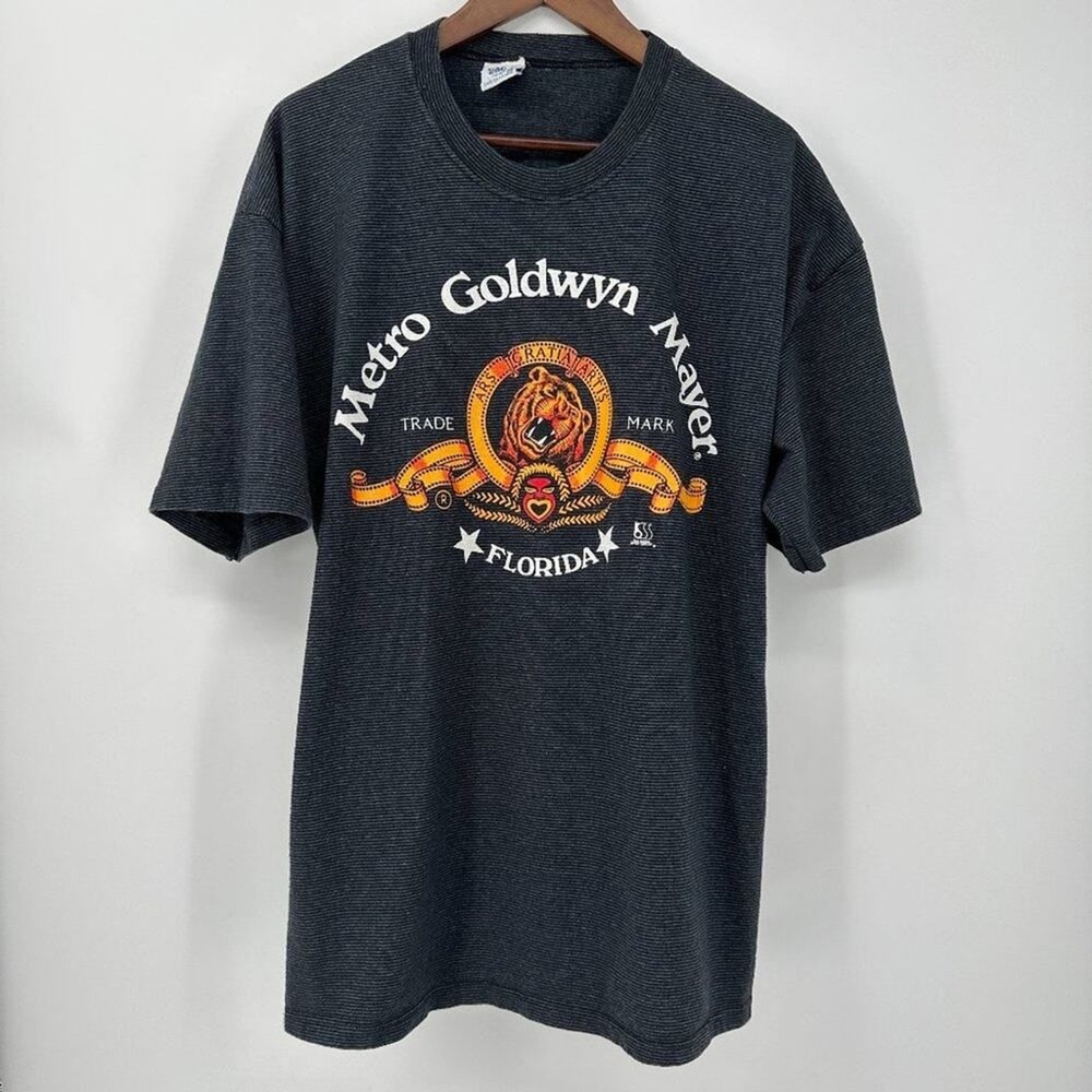 SALE!!! Vintage 90’s Metro Goldwyn Mayer MGM Lion Single Stitch T-shirt Size XL