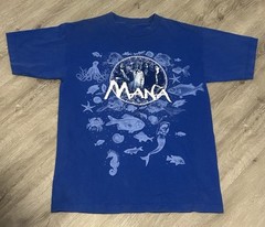 1998 Mana Band T-shirt Blue Color 100% cotton All Size S-5XL