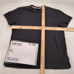 Quiksilver Crew Neck Pocketed Short Sleeve Shirt Mens Size Extra Large XL Black