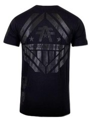 AMERICAN FIGHTER Men’s T-Shirt AVERETT Black Athletic Biker MMA S-4XL