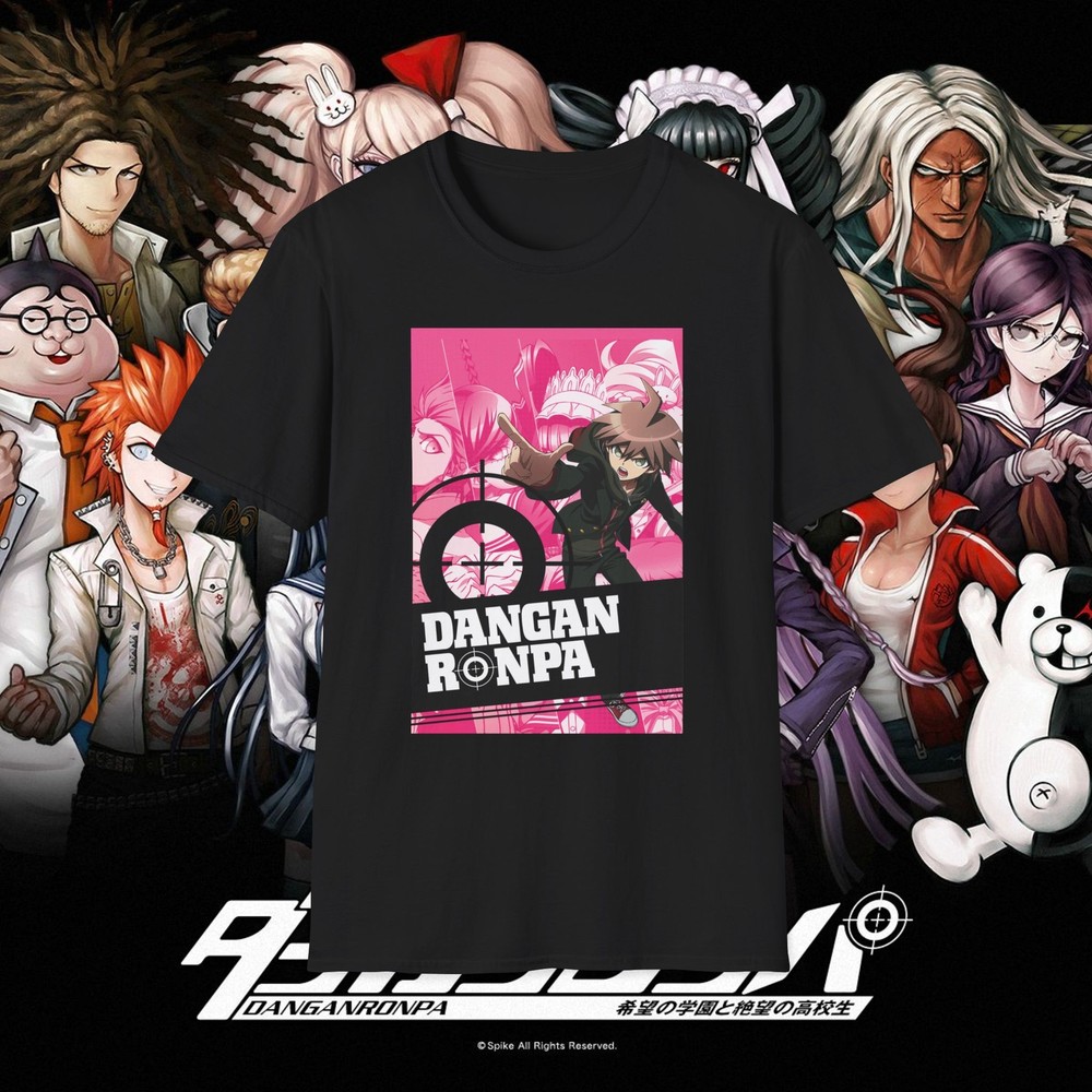 Makoto Naegi Danganronpa Trigger Happy Havoc Unisex Softstyle T-Shirt