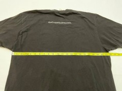 United States Coast Guard USCG Black T-Shirt Men’s Size XL Bayside 100% Cotton