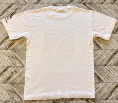 VTG Hong Kong T-Shirt Mens Medium White China United Kingdom Handover Flag Logo