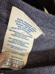 VTG Delta Pro Weight Dolly Parton’s Stampede Blue Graphic Logo Crew Neck Tee M