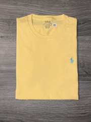 Polo Ralph Lauren T Shirt Custom Slim Fit Short Sleeve Yellow Men’s Size XL
