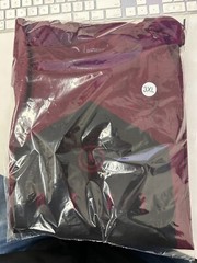 Neff Geometric Logo Mens T shirt BURGUNDY OFFICIAL ITEM