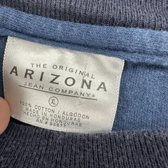Arizona Jean Company Men’s XL Tshirt Blue Short Sleeve Crewneck 100% Cotton