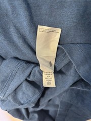 Banana Republic Blue Biking Bicycle Graphic Short Sleeve T Shirt Size L