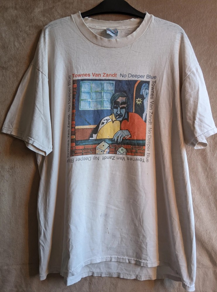 Remake 1994 Townes Van Zandt No Deeper Blues Sand Unisex T shirt NH15393