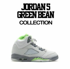 Shirt To Jordan 5 Green Bean Sneaker Release – Fly Kicks Sneaker Tee