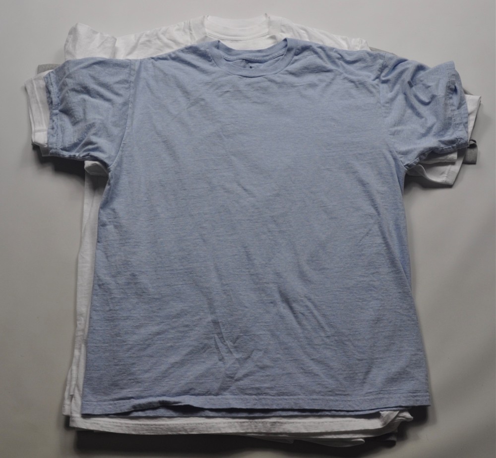 Stafford 7 Pack Men’s Heavy Weight 100% Cotton Crew-Neck T-Shirt White XL