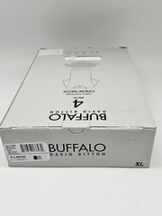 BUFFALO D BITTON 4 PK Men M L XL Cotton Crew Neck Logo T Shirt Black Gray White