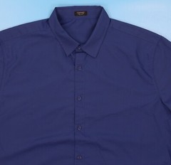 COOFANDY Men’s Shirt Long Sleeve. Blue. Size Large.