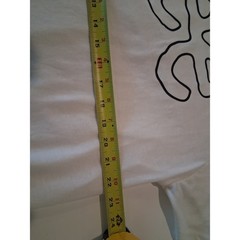 Lee Jeans Men’s White T-Shirt XL Wobbly Logo Graphic Tee – READ (Small Stain)