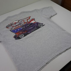 Vintage First Bash 2002 Shirt Mens XL Hot Rod Racing Henley Poker Graphic Tee