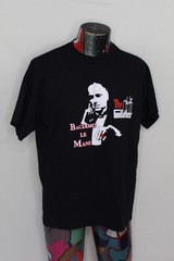VTG The Godfather Baciamo Le Mani Kiss the Hand Italian T-Shirt XL Marlon Brando
