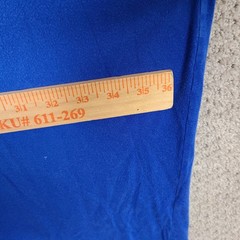 Kingsize Tank Top Mens 7XL Big Blue Solid Sleeveless Muscle Shirt Cotton Casual