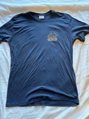 Where I’m From Navy Blue Nights Like This Campfire Graphic Men’s T-Shirt M