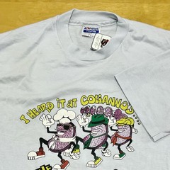 1990s Vintage Colianno’s California Raisins Shirt L – Pepperonis Single Stitch🍕