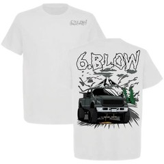 6.Blow 6.0L Powerstroke T-Shirt For Truck & Car Enthusiast, Unisex Casual Crewne