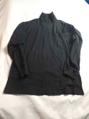 Ivy Crew Classics Turtleneck Shirt Mens Size 2XL Black Long Sleeve Mock Neck