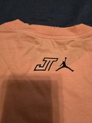 $65…Jordan Tatum “Distressed” size XXL-Tall T-shirt Orange Apricot. HF7849…
