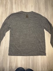 The Black Dog Large Gray Long Sleeved Top Boston Hockey 1971