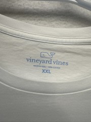 Vineyard Vines Men’s 2XL Classic Logo Box White Cap Pocket T Short Sleeve NWT