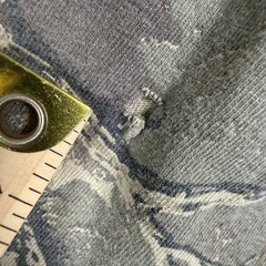 Vintage Ace Sportswear Advantage Camo Shirt Mens L Mock Neck Pocket Made In USA