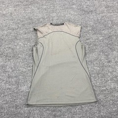 Nike Shirt Mens Small Gray Pro Combat Dri-FIT Sleeveless Compression Base Layer