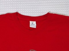 Puerto Vallarta Mexico Shark Souvenir Red Cotton T-shirt Size L Yazbek