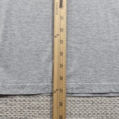 The North Face Shirt Mens Medium Gray Long Sleeve Logo Graphic Outdoor Tee
