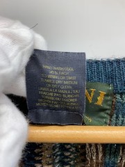 Other brands: tosani knit sweater (thick), size M, wool, multi-color, all-over p