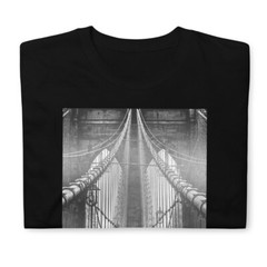 New York City T-shirt Yrk City Brooklyn Bridge Vintage Shirt