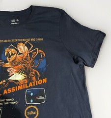 XL The Thing OOP TShirt Cavity Colors John Carpenter Metroid Cartridge Style Art