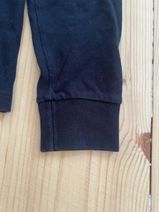 Fred Perry Henley Long Sleeve T-Shirt Buttons Men’s Size S Black 100% Cotton