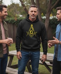 Freemason Hoodie Funny Masonic Secret Society Gift Novelty Pullover Sweatshir…