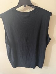 NIKE TEE SHIR (SLEEVELESS) FOR MEN. ( BLACK / WHITE ) SIZE – XXL. L.A.CLIPPERS.