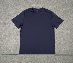 Quince T Shirt Merino Wool Base Layer Mens L Navy All Season Short Sleeve Tee