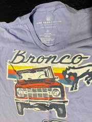 Junk Food Clothing Light Purple Bronco Ford Graphic Tee