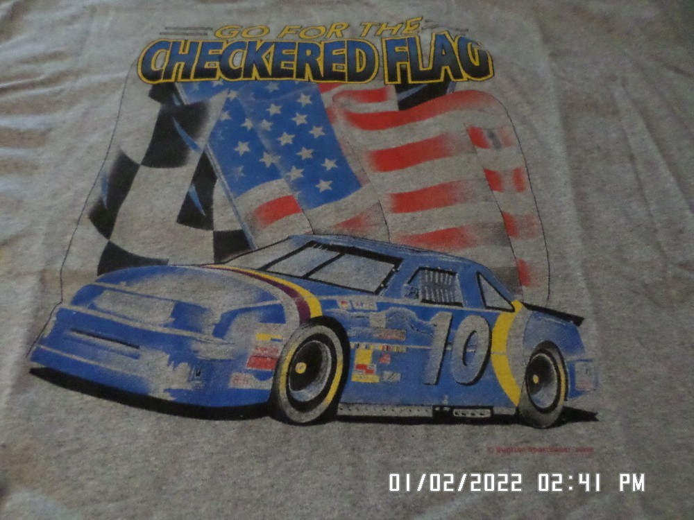 NEW T-Shirt: Go For The Checkered Flag Racing : Lots of sizes S-5XL