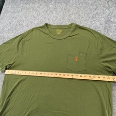 Polo Ralph Lauren Shirt Mens Size 2XB Green Pony Short Sleeve Casual Cotton